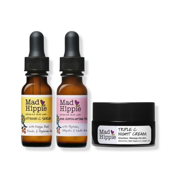 Mad Hippie Other - LAST 1! Mad Hippie Skin Brightening Kit Trio 🍊🪞 Vitamin C Serum Exfoliating